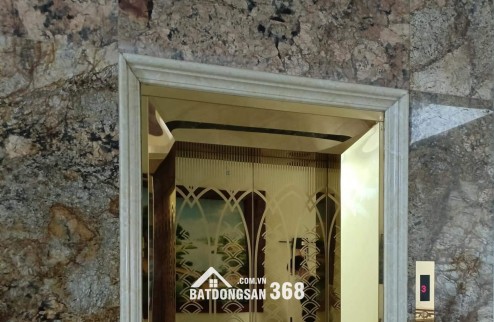 Cho thuê nhà mới, căn góc, Tôn Đức Thắng, thang máy; vỉa hè 104m2* 5T- 31 Tr